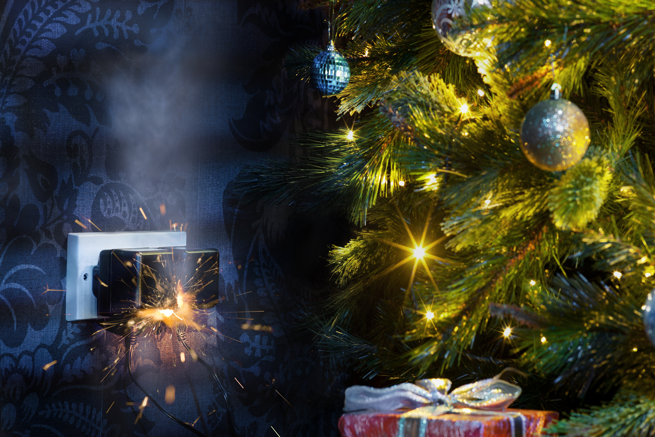Candles, Evergreens, and Twinkle Lights, Oh My! Prevent Holiday Fire Hazards This Winter.
